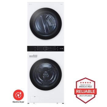 LG WKEX200HWA integrated washer and dryer tower